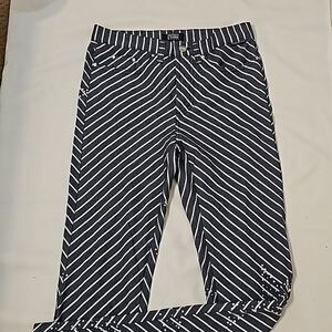 Gianfranco Ferre Jeans- NW0T@ light weight denim print w/ silver  stars, stripes